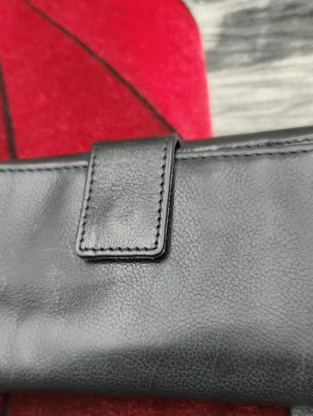 Vilenca Black Leather Wallet